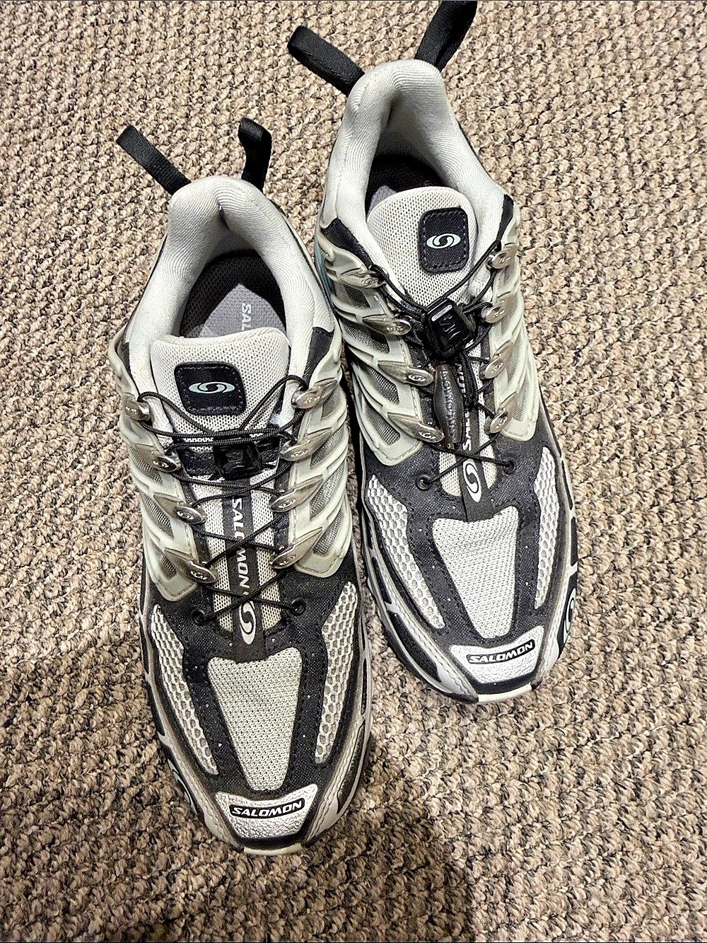 Salomon XT-6 Women's Gray & White US 7.5